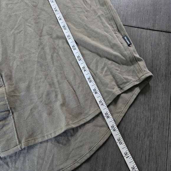 NEW! Kenneth Cole New York Men Techni-Cole Olive Long Sleeve Button Up Size L - Picture 8 of 9